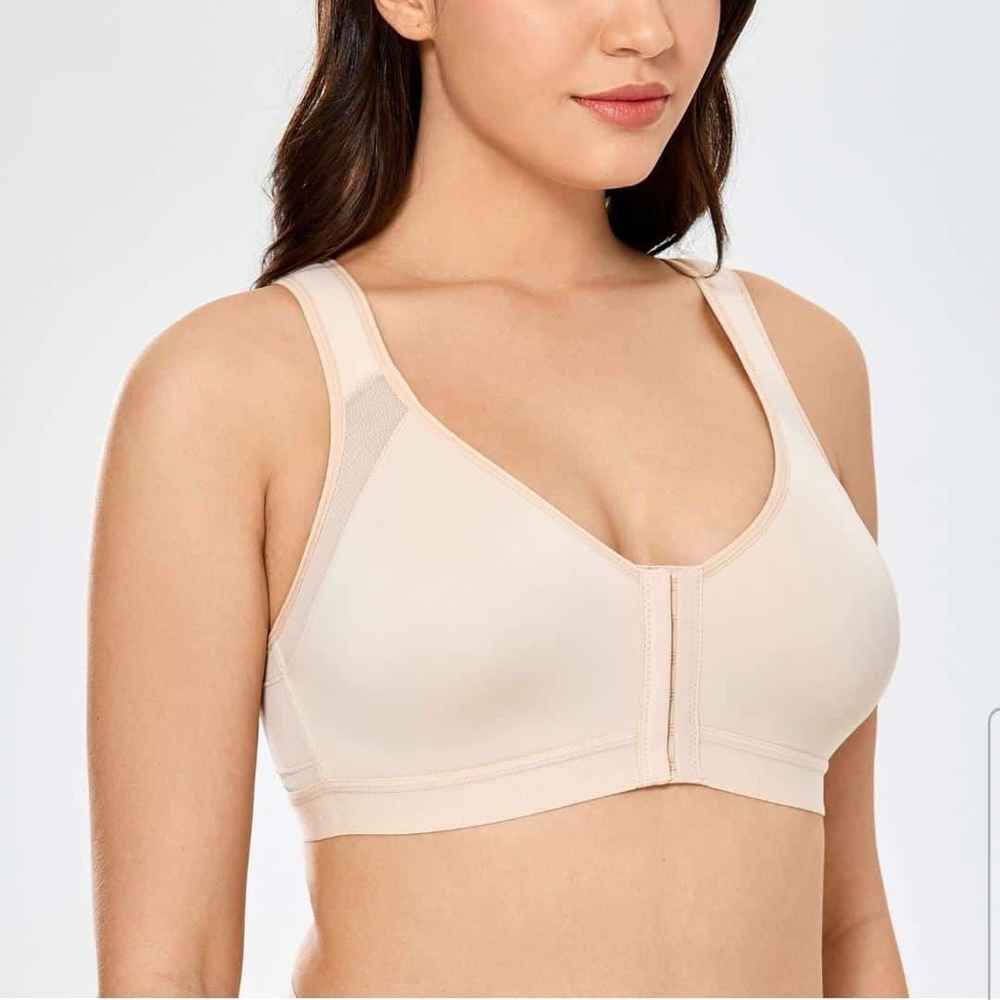 Elegant Cream Wireless Bra